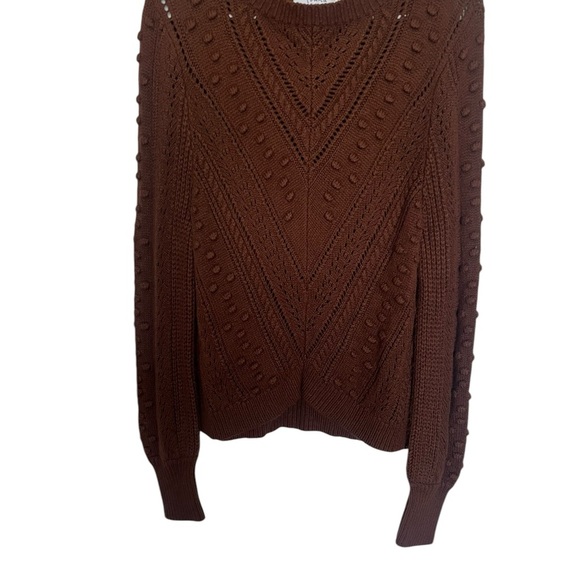 LOUNA Bobbles Sweater - Size Small - Beautiful Brown Collar - Picture 7 of 12